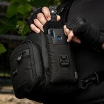 M-Tac pochette pour smartphone Molle Elite Large Hex, noire