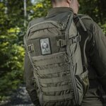 M-Tac velcro patch As de Pique, 87 x 54 mm, vert ranger/noir