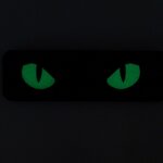 M-Tac velcro patch Cat Eyes Multicam, 25 x 80 mm, GID Fluorescent réfléchissant