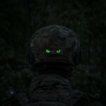 M-Tac velcro patch Cat Eyes, 25 x 80 mm, Multicam/Vert