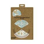 Ecopybook Règle/rapporteur tactique OTAN, grande, 315 × 208 mm, bordure bleue