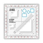 Ecopybook Règle tactique GTA NATO, bordure bleue