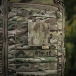 M-Tac panneau Molle pour patchs avec passants Molle, 80 x 85 mm, Multicam