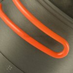 M-Tac ensemble de cuisson pour brûleur, 2 pièces, casserole/poêle, aluminium anodisé