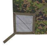 AB Bâche Bundeswehr / Basha (IRR), TPU 3 couches, M05 camo, boucles de fixation, 280 x 300 cm