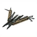 M-Tac Yukon Multitool Typ 13, Edelstahl, Braun/Schwarz