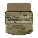 M-Tac Unterbauchschutz für ballistische Einsätze mit Molle Tasche, Multicam