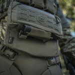 M-Tac Unterbauchschutz für ballistische Einsätze mit Molle Tasche, Ranger grün