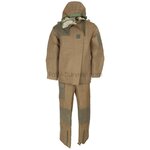 NBC Schutzanzug der französischen Armee, 2-teilig, braun