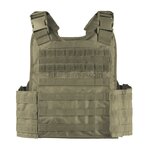 Mil-tec Plattenträgerweste Molle, oliv grün