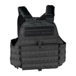 Mil-tec Gilet porte-plaques Molle, noir