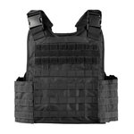 Mil-tec Gilet porte-plaques Molle, noir