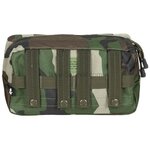 MFH Utility Pouch Molle, Groot, Woodland camo