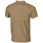 MFH polo tactique Coolmax, coyote tan