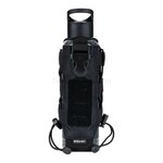101 Inc pochette de transport Molle ajustable pour bouteilles d'eau, noir