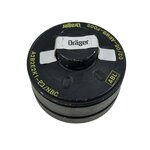 Dräger ARHB/ARWB NBC/CBRN combifilter (A2B2E2K1-P3 R D) met Stanag 40MM RD40 EN148-1 schroefdraad