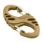 M-Tac mousqueton S-Hook, coyote tan
