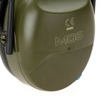 Earmor Protection auditive MaxDefense M06A, EN352, vert olive