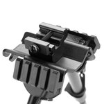 Walther TMB II Zweibein Waffenstativ 20-27 cm, schwarz