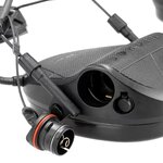 Sordin Supreme T2 ARC protection auditive tactique avec support pour casque, noire