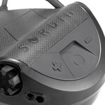 Sordin Supreme T2 ARC protection auditive tactique avec support pour casque, noire