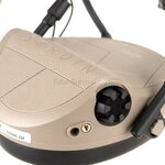 Sordin Supreme T2 ARC protection auditive tactique avec support pour casque, coyote tan