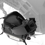 Earmor protection auditive tactique M32X ARC avec support pour casque, noire