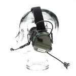 Earmor protection auditive tactique M32X ARC avec support pour casque, vert ranger
