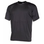MFH Tactical T-Shirt short sleeve, black, (160 g/m²)