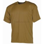 MFH Tactical T-Shirt korte mouw, coyote tan, (160 g/m²)