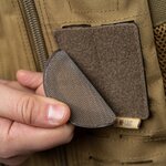 M-Tac velcro patch Til Valhall, 80 mm, coyote / zwart