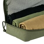 101 Inc Molle Packing Cubes organizers mesh, set van 3 stuks, legergroen