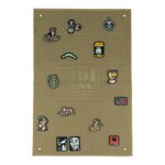 101 Inc velcra patch wall klein 50x75 cm, khaki