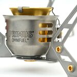 Primus Omnifuel II multifuel brander met brandstoffles en tas