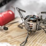 Primus Omnifuel II multifuel brander met brandstoffles en tas