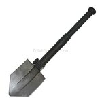 Glock Deense leger Pioniersschep / veldschep inklapbaar groot, zwart