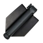 Glock Deense leger Pioniersschep / veldschep inklapbaar groot met tas, zwart