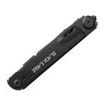Black Eagle Bryce Multifunktionsmesser, Edelstahl, Midnight black