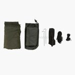 Highlander Crusader hammock with tarp and mosquito net