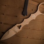 Benchmade Mini SOCP Dagger Sand with multi-mount sheath