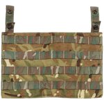 British Army Osprey MK4 plate carrier Molle front plate, MTP multicam