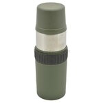 KL landmacht vacuüm thermosfles staal V2, 1l, legergroen