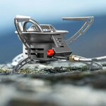 Primus EasyFuel II faltbarer Gaskocher mit Schlauch und Piezo-Zündung
