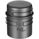 Fox Outdoor Titan-Kochset, 2-teilig (Topf/Pfanne)