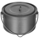 Fox Outdoor großer Titan-Topf (1,95 l) mit Deckel