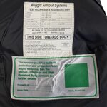 Meggitt Protective Body Armour Insert set (Voor/Achter), kevlar HG1A+KR2