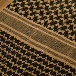 M-Tac Dense Shemagh / keffiyeh, coyote tan-zwart