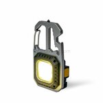 Technik K02 multifunctionele keychain clam pocket LED lamp 400lm COB