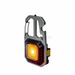 Technik K02 multifunctionele keychain clam pocket LED lamp 400lm COB