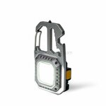 Technik K02 multifunctionele keychain clam pocket LED lamp 400lm COB